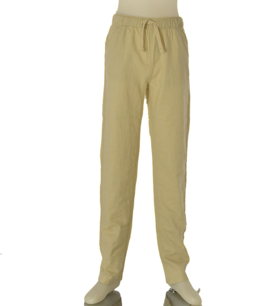 PANTALONE RAGAZZO ZIPPY ELASTICO COULISS TASCHE COTONE LINO ART ZKBAP0401-26009