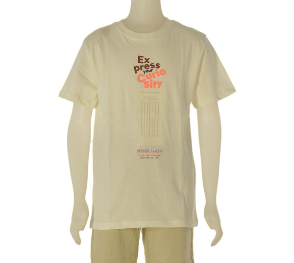 T-SHIRT RAGAZZO ZIPPY MANICA CORTA STAMPA COTONE ART. ZKBAP0303-26008