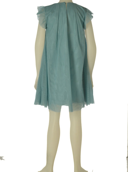 ABITO RAGAZZA ZIPPY ELEGANTE TULLE SVASATO ART. ZKGAP0501-26019