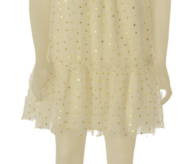 ABITO RAGAZZA ZIPPY ELEGANTE TULLE BALZA BOTTONCINI APPLICAZIONI ART. ZKGAP0501-26022