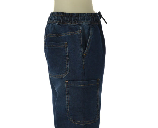 JEANS RAGAZZO ZIPPY CARGO ELASTICO COULISSE ELASTICIZZATO ART. ZKBAP0401-26011