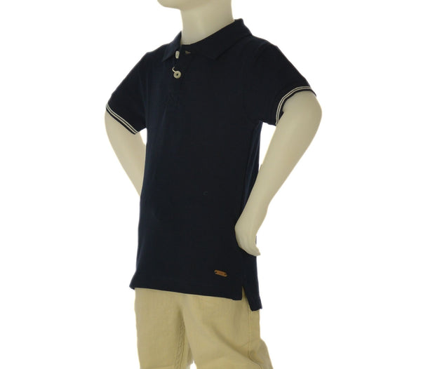 POLO BAMBINO ZIPPY MANICA CORTA PIQUE COTONE ART. ZBBAP0301-26001