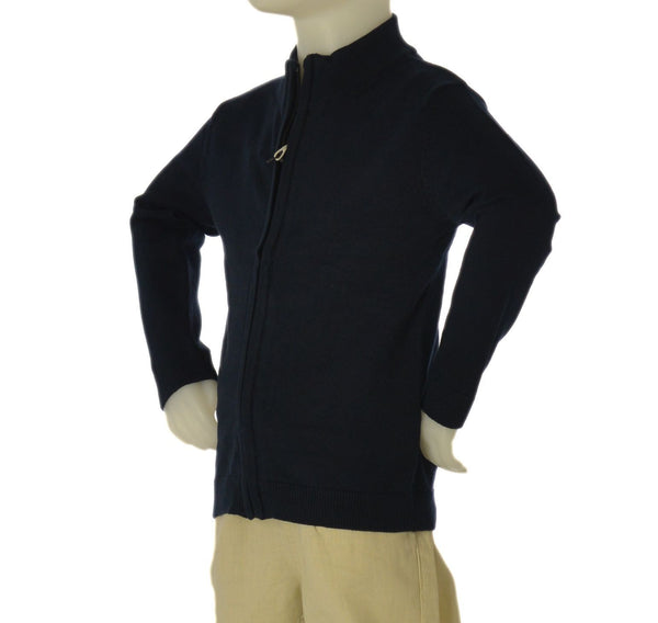 MAGLIONE BAMBINO ZIPPY FULL ZIP COTONE ART. ZBBAP0201-24028