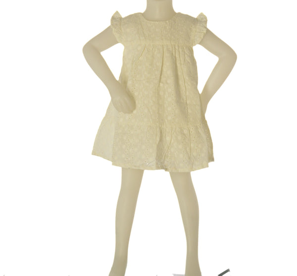 ABITO BIMBA  ZIPPY SANGALLO BOTTONCINI MANICA CORTA BALZA COTONE ART. ZBGAP0501-26047