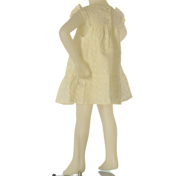 ABITO BIMBA  ZIPPY SANGALLO BOTTONCINI MANICA CORTA BALZA COTONE ART. ZBGAP0501-26047