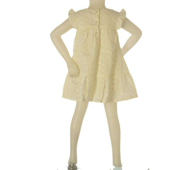 ABITO BIMBA  ZIPPY SANGALLO BOTTONCINI MANICA CORTA BALZA COTONE ART. ZBGAP0501-26047