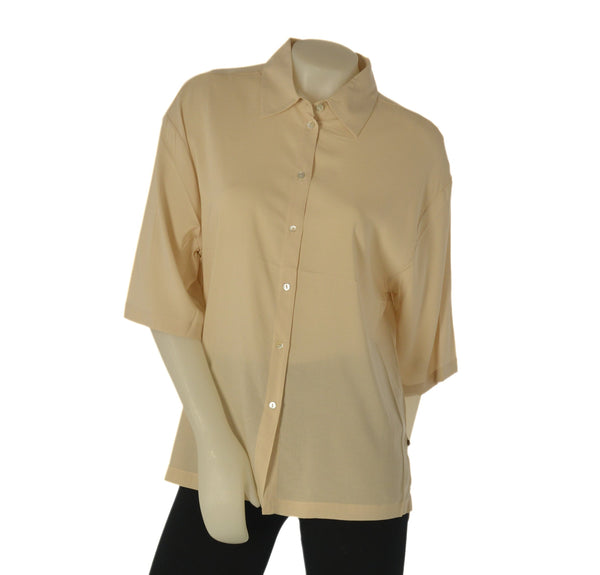 CAMICIA DONNA RAGNO MANICA 3/4 BOTTONI SPACCHI VISCOSA ART. DS26SC