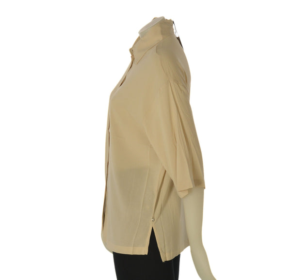 CAMICIA DONNA RAGNO MANICA 3/4 BOTTONI SPACCHI VISCOSA ART. DS26SC
