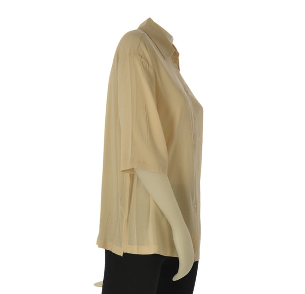 CAMICIA DONNA RAGNO MANICA 3/4 BOTTONI SPACCHI VISCOSA ART. DS26SC