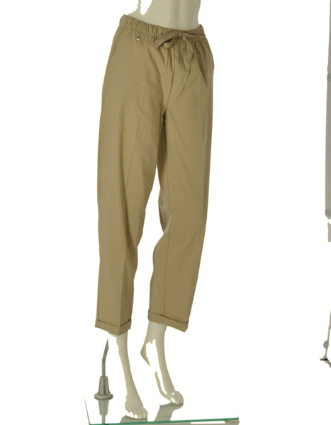 PANTALONE DONNA RAGNO ELASTICO TASCHE JOGGER RISVOLTO ART.DH15PU