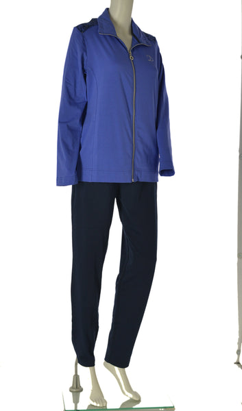 TUTA DONNA CAMPAGNOLO ZIP TASCHE ELARTICO FANTASIA COMODA PRATICA AR. 8E76579