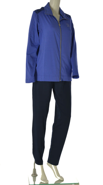 TUTA DONNA CAMPAGNOLO ZIP TASCHE ELARTICO FANTASIA COMODA PRATICA AR. 8E76579