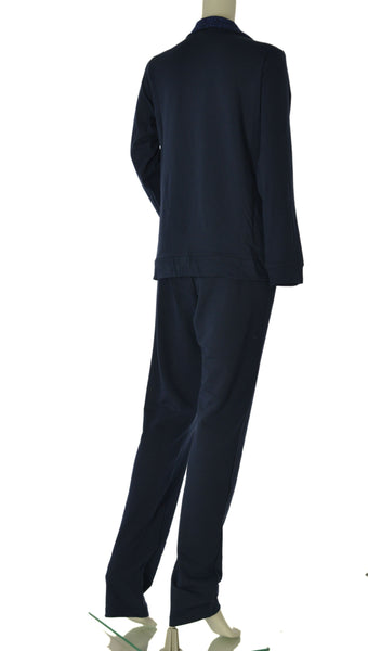 TUTA DONNA CAMPAGNOLO ZIP TASCHE FANTASIA COULISSE COMODA PRATICA ART.8E76580