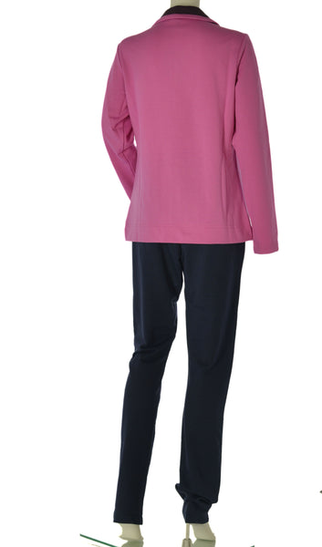 TUTA DONNA CAMPAGNOLO ZIP TASCHE CHIUSURA SPACCHETTI ELASTICO COMODA PRATICA ART.8E76573