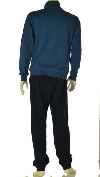 TUTA UOMO CAMPAGNOLO ZIP POLSINI TASCHE FASCIA ELASTICO POLSINI STAMPA COMODA PRATICA ART.8E77581