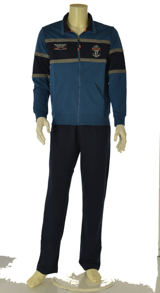 TUTA UOMO CAMPAGNOLO GARZATA ZIP POLSINI FASCIA ELASTICO COULISSE POLSINI COMODA PRATICA ART.8E77583