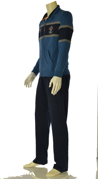 TUTA UOMO CAMPAGNOLO GARZATA ZIP POLSINI FASCIA ELASTICO COULISSE POLSINI COMODA PRATICA ART.8E77583