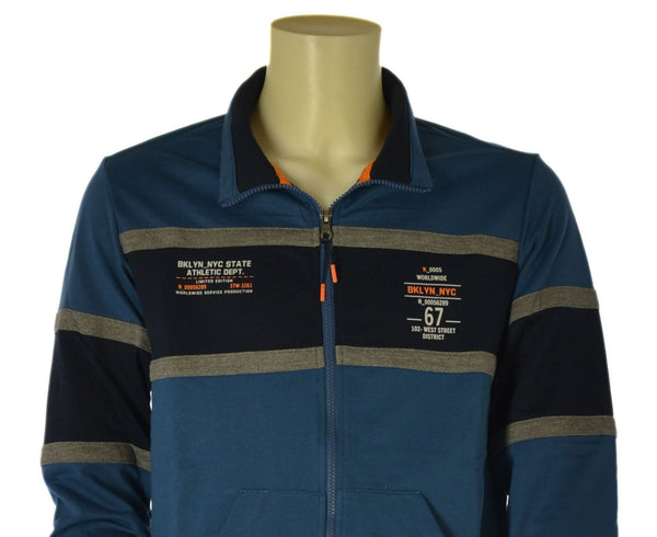 TUTA UOMO CAMPAGNOLO GARZATA ZIP POLSINI FASCIA ELASTICO COULISSE POLSINI COMODA PRATICA ART.8E77583