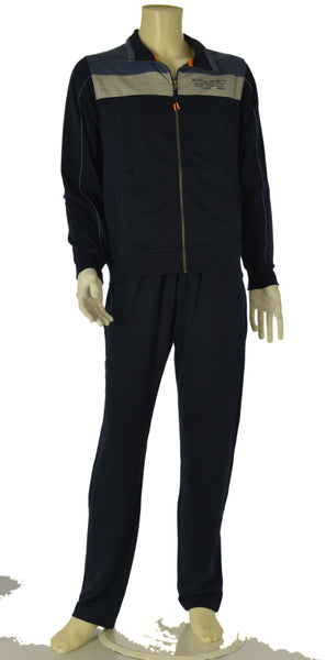 TUTA UOMO CAMPAGNOLO GARZATA ZIP TASCHE FASCIA ELASTICO COULISSE POLSINI COMODA PRATICA ART.8E77449