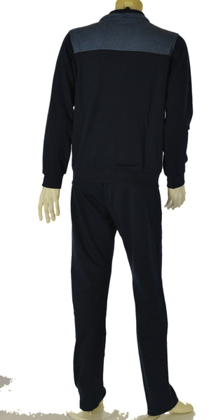 TUTA UOMO CAMPAGNOLO GARZATA ZIP TASCHE FASCIA ELASTICO COULISSE POLSINI COMODA PRATICA ART.8E77449