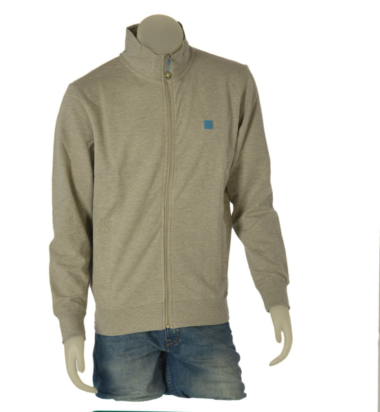 FELPA UOMO ENRICO COVERI GARZATA ZIP TASCHE POLSINI FASCIA ART.REC239