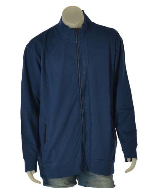 FELPA UOMO COVERI OVER GARZATA ZIP TASCHE POLSINI FASCIA SCRITTA COMODA PRATICA ART.OFE5052