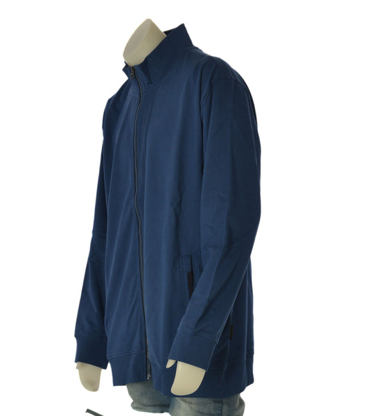 FELPA UOMO COVERI OVER GARZATA ZIP TASCHE POLSINI FASCIA SCRITTA COMODA PRATICA ART.OFE5052