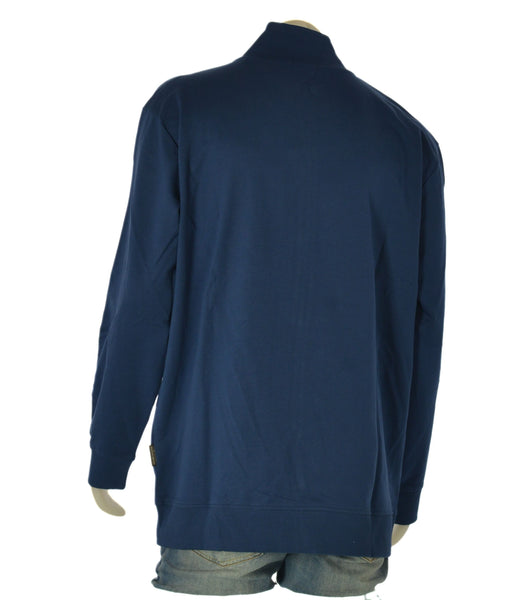 FELPA UOMO COVERI OVER GARZATA ZIP TASCHE POLSINI FASCIA SCRITTA COMODA PRATICA ART.OFE5052