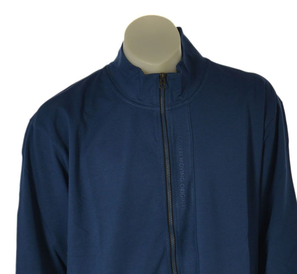 FELPA UOMO COVERI OVER GARZATA ZIP TASCHE POLSINI FASCIA SCRITTA COMODA PRATICA ART.OFE5052