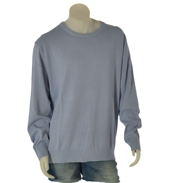 MAGLIONE UOMO COVERI OVER COTONE GIROCOLLO POLSINI FASCIA ART.OTR3382
