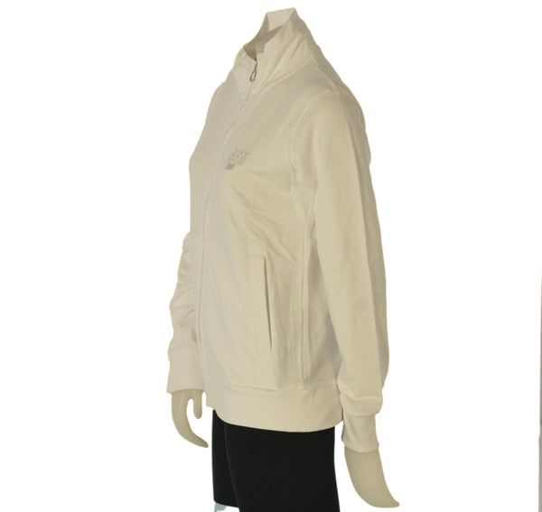 FELPA DONNA AVIREX GARZATA ZIP TASCHE LOGO ART.AXW536