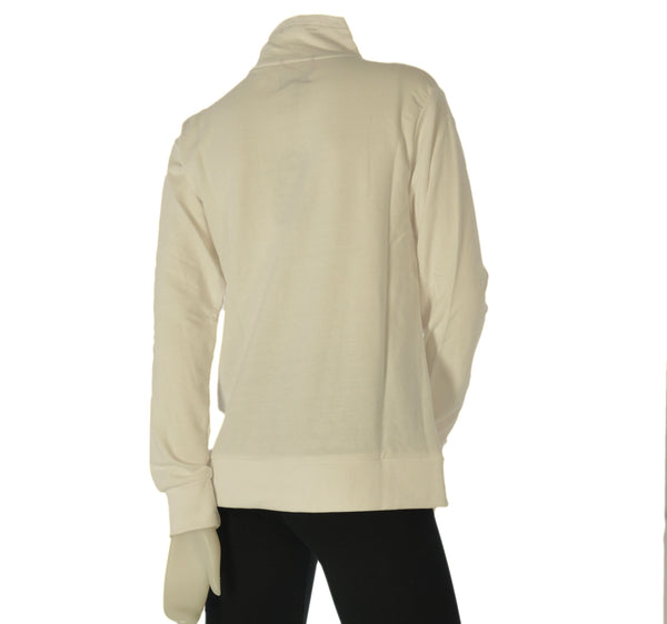 FELPA DONNA AVIREX GARZATA ZIP TASCHE LOGO ART.AXW536