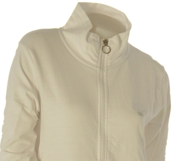 FELPA DONNA AVIREX GARZATA ZIP TASCHE LOGO ART.AXW536