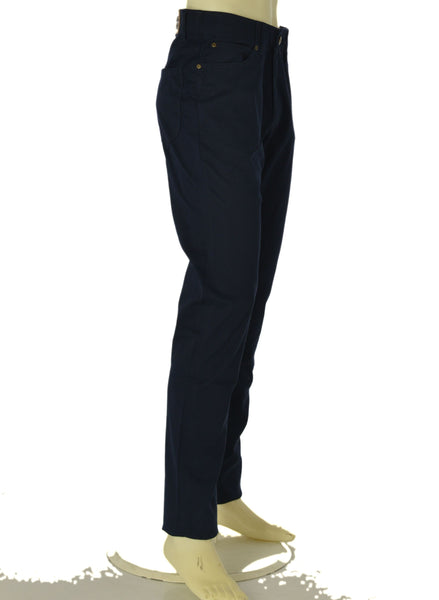 JEANS UOMO LEE BOTTONE ZIP TASCHE SLIM SCURO AER.RIVET NAVY