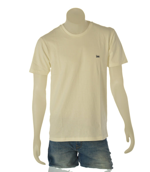 T-SHIRT UOMO RAGAZZO LEE GIROCOLLO MEZZA MANICA LOGO ART.112376605