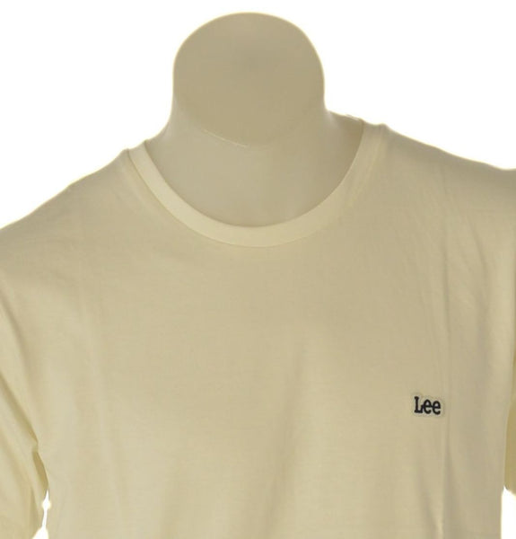 T-SHIRT UOMO RAGAZZO LEE GIROCOLLO MEZZA MANICA LOGO ART.112376605