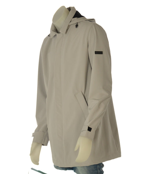 GIUBBINO UOMO SEA BARRIER ZIP TASCHE POLSINI CAPPUCCIO IDROREPELLENTE ANTIVENTO ART.CARBO