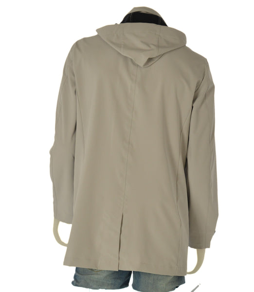 GIUBBINO UOMO SEA BARRIER ZIP TASCHE POLSINI CAPPUCCIO IDROREPELLENTE ANTIVENTO ART.CARBO