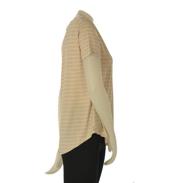 T-SHIRT DONNA RAGNO GIROCOLLO MEZZA MANICA RIGATA STONDATA LEGGERA COMODA ART.DT05TB