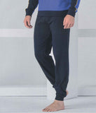 PIGIAMA UOMO PURO COTONE SERAFINO PANTALONE FANTASIA NAVIGARE ART.141968