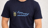 T-shirt Max Fort girocollo mezzemaniche puro cotone traspirante stampa art 43112