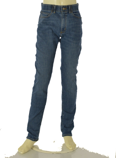 JEANS UOMO LEE ZIP BOTTONE TASCHE CHIARO SLIM STRAIGHT ART.112376321