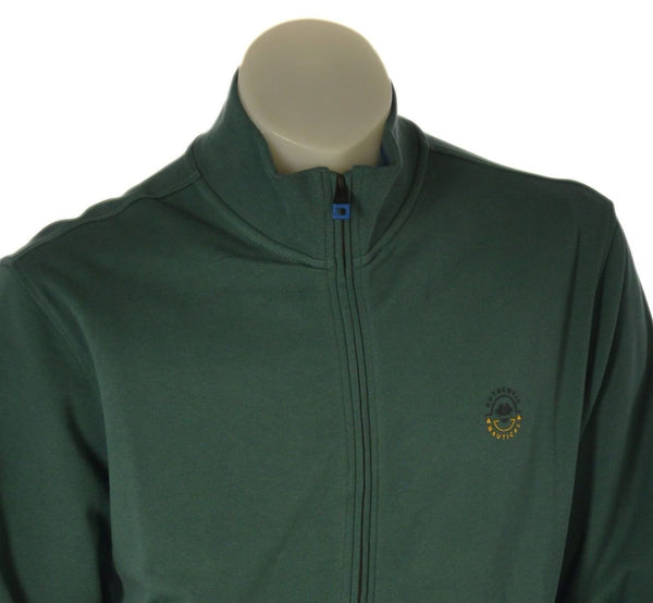 FELPA UOMO IL GRANCHIO COTONE GARZATA ZIP TASCHE POLSINI FASCIA LOGO ART.61FGR42