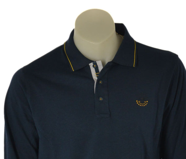 POLO UOMO IL GRANCHIO COTONE BOTTONI COLLETTO POLSINI SPACCHETTI LOGO ART.61MGR46