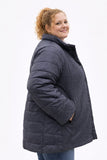 Giaccone Miroglio Luisa Viola giubbotto inbottito ovatta lavorato polso importante lavorazione art F197F00