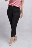 PANTALONE DONNA LUISA VIOLA ART. P922F1 MODELLO LEGGINS A FANTASIA MICRO SPACCHETTO LATERALE