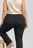 Pantaloni Miroglio Luisa ViolaTUTTO ELASICO MODELLO JEANS CON TASCHE DIETRO GAMBA MORBIDA LUNGHEZZA A TERRA CONFORT ART P080F0103