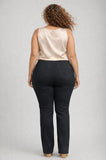 Pantaloni Miroglio Luisa ViolaTUTTO ELASICO MODELLO JEANS CON TASCHE DIETRO GAMBA MORBIDA LUNGHEZZA A TERRA CONFORT ART P080F0103