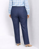 Pantaloni Miroglio Luisa ViolaPantalone in salia Stretch con Cuciture a Contrasto elegante come un pantalone pratico come un jeans art P72004