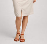 Gonna conformata Luisa Viola  in cotone stretch comfort e stile quotidiano